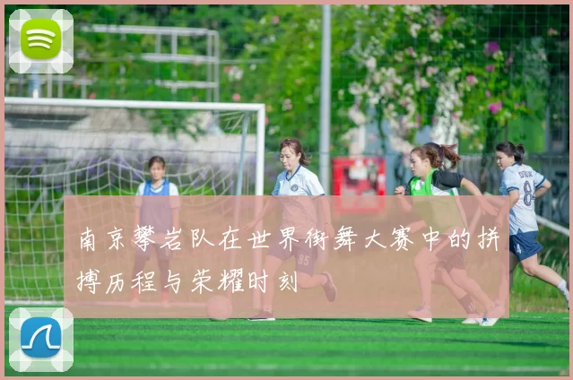 南京攀岩队在世界街舞大赛中的拼搏历程与荣耀时刻