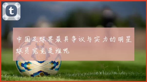 中国足球界最具争议与实力的明星球员究竟是谁呢